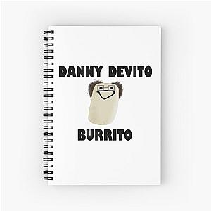 Danny DeVito Burrito Spiral Notebook