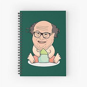 Danny Devito As a Baby   Spiral Notebook