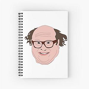 Danny Devito Funny Fan Art Cartoon Spiral Notebook