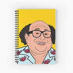 Danny DeVito Yellow Spiral Notebook