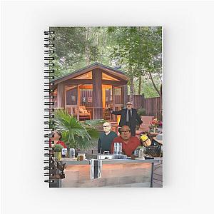 Danny Devito bbq2 Spiral Notebook