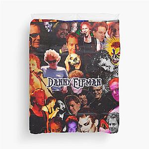 Danny Elfman Head Collage Duvet Cover