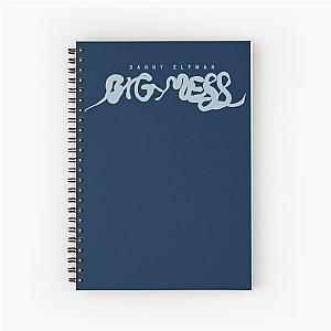 Danny Elfman ICE BLUE BIG MESS Spiral Notebook