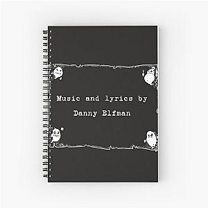 Danny Elfman  Spiral Notebook