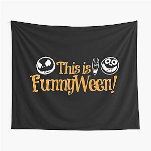 This is Funnyween! inspired by Danny Elfman's song This is Halloween Tapestry