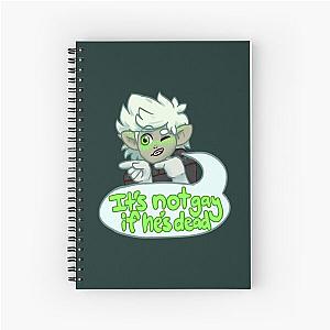 Danny Phantom It's Not Gay If He's Dead Spiral Notebook