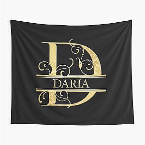 Daria Name -  Monogram Letter D The Daria Name Gift For Daria Tapestry