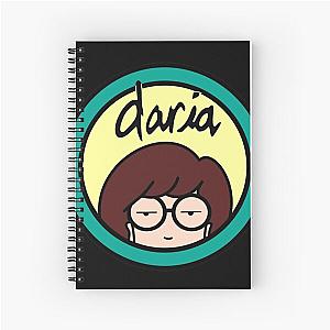 Daria Logo Spiral Notebook