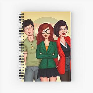 Daria , Jane and Trent Spiral Notebook