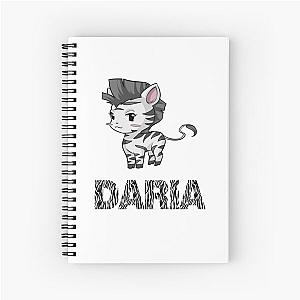 Zebra Daria Spiral Notebook