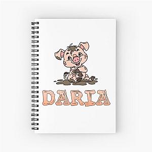 Daria Piggy Spiral Notebook