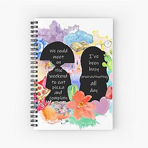 Daria and Jane Quote Spiral Notebook