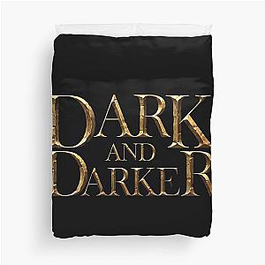 Dark And Darker Logo -  dark dungeon Duvet Cover