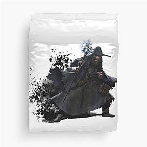 Dark and Darker Male Wizard Duvet Cover