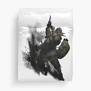 Dark and Darker Male Barbarian Duvet Cover