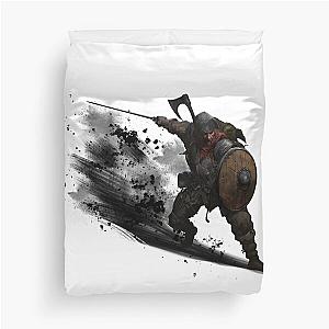 Dark and Darker Male Fighter Duvet Cover