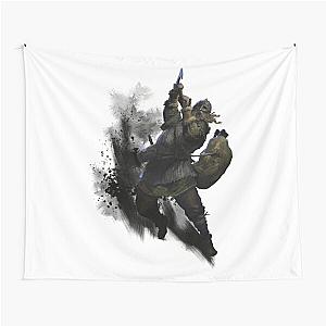 Dark and Darker Male Barbarian Tapestry