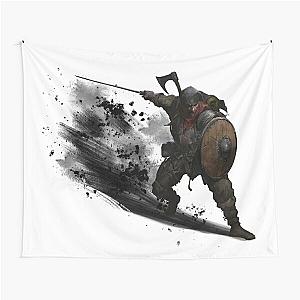 Dark and Darker Male Fighter Tapestry