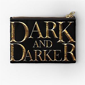 Dark And Darker Logo -  dark dungeon Zipper Pouch