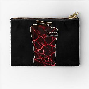 Dark And Darker Game - Down Portal Zipper Pouch