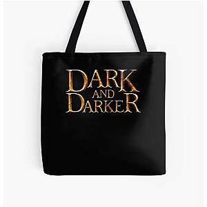 Dark and Darker All Over Print Tote Bag