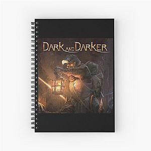 Dark and Darker Logo - Dark and Darker Fighter Spiral Notebook