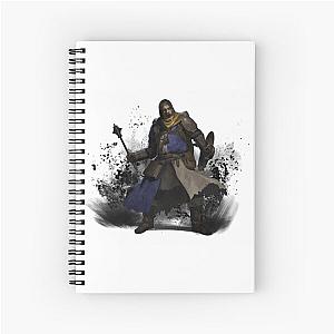 Dark and Darker Male Cleric Spiral Notebook