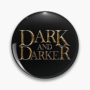 Dark And Darker Logo -  dark dungeon Pin