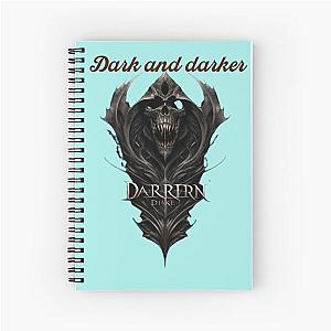 Dark and darker Spiral Notebook