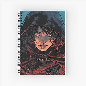 Dark and Darker Rogue Spiral Notebook