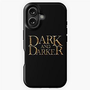 Dark And Darker Logo -  dark dungeon iPhone Tough Case