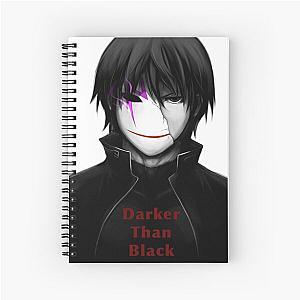 Darker Than Black Spiral Notebook