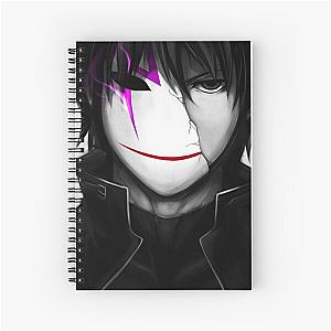 Darker than Black Spiral Notebook