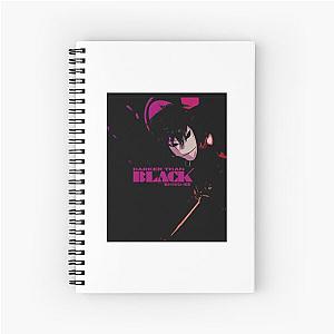 Black Reaper  Darker than Black Spiral Notebook