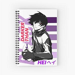 Women Men Movies Hei darker than black kuro no keiyakusha Spiral Notebook