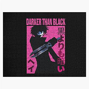 Black Reaper - Darker than Black Tshirt Jigsaw Puzzle