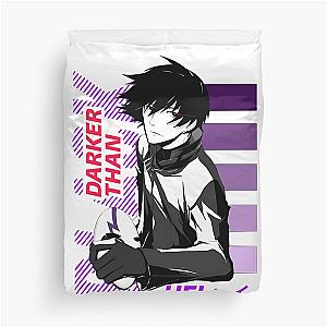 Women Men Movies Darker than Black Kuro no Keiyakusha Duvet Cover