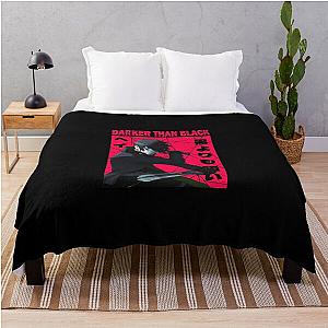 hei Darker Than Black Throw Blanket
