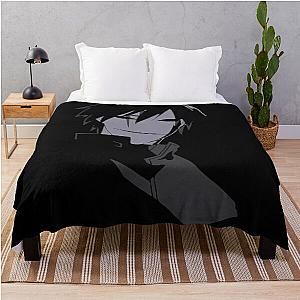Darker than Black Throw Blanket