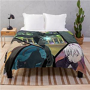Darker Than Black Poster Throw Blanket