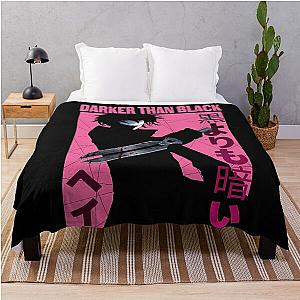 Black Reaper Darker than Black Throw Blanket