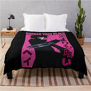Black Reaper Darker than Black Throw Blanket