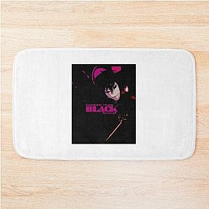 Black Reaper Black Bath Mat