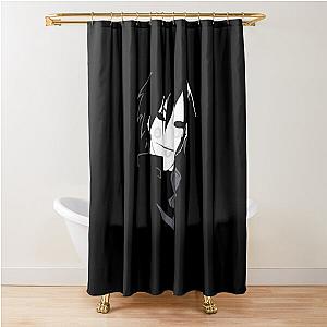The Darker than Black Shower Curtain