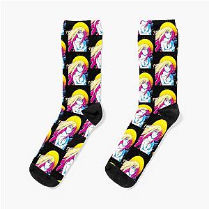 Darker Than Black Amber Socks