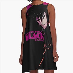 Black Reaper Darker than Black A-Line Dress