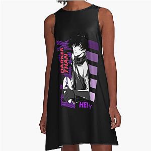 Women Men Movies Hei Black A-Line Dress