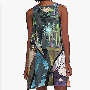 Darker Than Black A-Line Dress