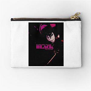 Black Reaper Black Zipper Pouch