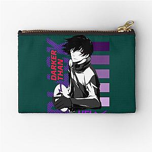 Women Men Movies Darker than Black Kuro no Keiyakusha Zipper Pouch